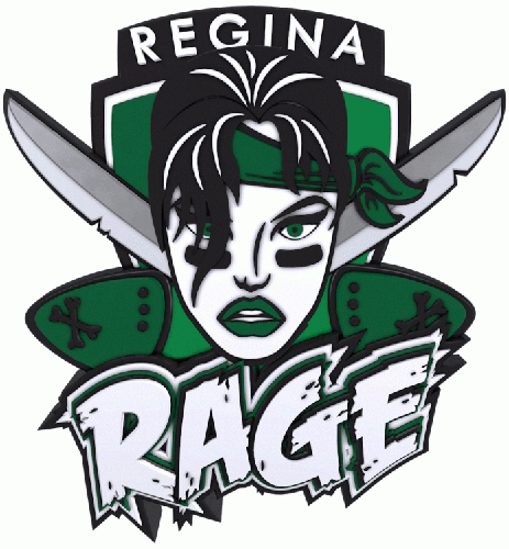 regina rage 2012-pres primary logo iron on transfers for clothing